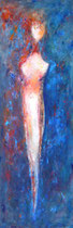 SALIENDO DE  LA OSCURIDAD                        162  x 55 cm              vendido/sold                             