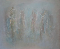 silhouette - silueta      81 x 100 cm   vendido/sold