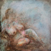 women - a gift from nature  100 x 100 cm 