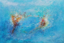 happy Islands    - - acrylic paint on wooden panel-           61 x 91 cm       vendido / sold