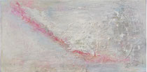 LINEA ROJA SOBRE BLANCO                    40  x 80 cm             vendido/sold                              
