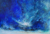 deep blue -   acrylic paint on wooden panel-  60,5 x 90,5  x 1 cm vendido / sold