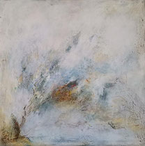 La chispa de la vida - the spark of life       100 x 100 cm