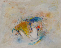 LAVANDERA JAPONESA 81 x 100 cm                     - vendido / sold -