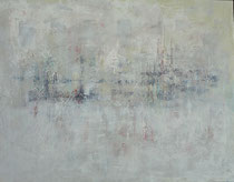 hidden - oculto técnica mixta sobre lienzo 114 x 146 cm    - vendido/sold      
