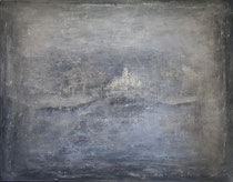 grey landscape - paisaje gris       114 x 146 cm  - vendido/sold