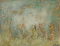 En otro mundo - In another world  89 x 116 cm  - vendido/sold 