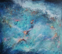 dancing water     120 x 140 cm  vendido/sold 