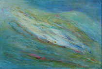 the flow  - el flujo      89 x 130 cm 