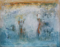 MUJERES A LA ORILLA DEL MAR                    73 x 92 cm               - vendido/sold                                   