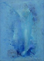 Blue ilusion - ilución azul    65 x 46 cm   - vendido/sold   