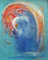EL SALTO         100 x 81 cm       - vendido / sold -   