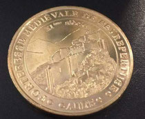 La médaille souvenir du Château de Peyrepertuse de la monnaie de Paris au tarif de 2 €