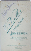 Rückseitenaufdruck von Inv.-Nr. vuVIS-00073