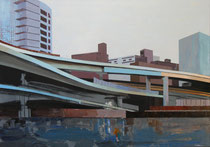 River Skyline   2009, 120x170cm