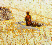 &quot;Werk&quot;, 2019, Öl auf Leinwand, 130 x 150 cm