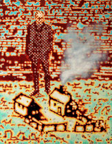 &quot;Modell&quot;, 2010, Öl auf Leinwand, 160 x 125 cm