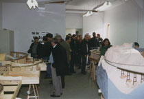 Am Eröffnungstag wurde eine kleine Ausstellung abgehalten
