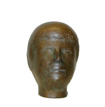 Kopf - 9 cm - Bronze - 1986