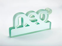 Logo | Float glass | 12mm