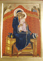 15 - Vierge et enfant debout vendu