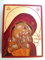 63 - Mère de Dieu de Korsun - russe 1700 - dimensions 13x17 - novembre 2021