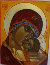 9 - Vierge de Tendresse - 2011 - vendu