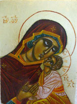 2 - Vierge de Tendresse année 2005 - cadeau à Patricia