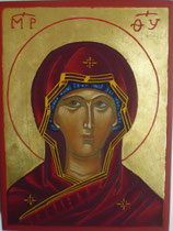 51 - Visage Vierge crétoise du 16e siècle