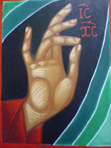 34 - Main bénissant du Christ