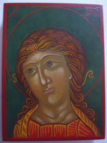 55 - buste Archange Gabriel (l'Ange aux boucles d'or) - dimensions 13x17