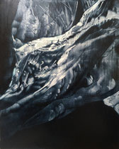 《tableau2019-s01(FLORENCE)》2019 油彩、キャンバス・パネル　27.3×22.0cm　
