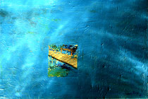 "Blick nach draußen" 70x50 cm, BNr.