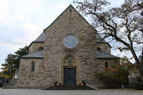 Die Klosterkirche von vorne