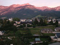 Le soleil se couche sur Villard de Lans