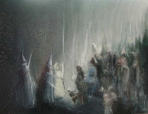 La magie - huile sur toile (27 x 35)