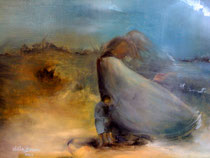 Un vent de vie – huile sur toile - 2009