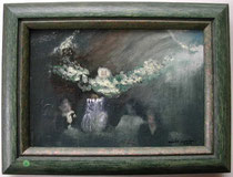 La couronne - huile sur toile (30x25)