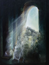 Nous irons tous au paradis - huile sur toile (116 x 89)