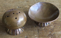 5291 Navajo Copper Salt and Pepper c.1930 .75x1.5", 1x1.125" $200