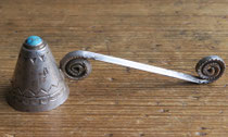 Navajo candle snuffer c.1960 3.5" $150