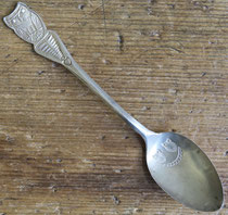 5547 Navajo Spoon w/Owl c.1910 5.125" $195