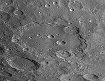 Cratères Clavius 225X225 km, Blancanus 106x106 km