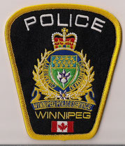 Police Winnipeg  (Avec drapeau du Canada / With Canada flag)  (2010 - )  (Actuel / Current)