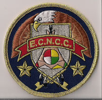 E.C.N.C.C.  (Enoch Cree Nation Cadet Corps)  (Alberta)  (#2)  (Avec aigle / With eagle)  (Modèle rond / Round model)