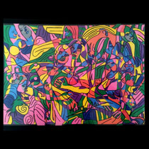 Patchwork A3 Canson Acrylique POSCA Artina