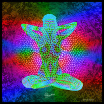 Lotus d'Ariel 100x100cm 