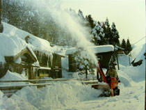 雪とくらし　久の晴れ間に