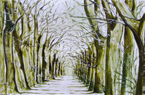 "Allee"   Acryl auf Leinwand   180 x 120