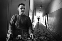 Valeri, 18 years old, congenital aplasia, orphanage for handicapped children.  Ivenez, Minsk (Belarus)